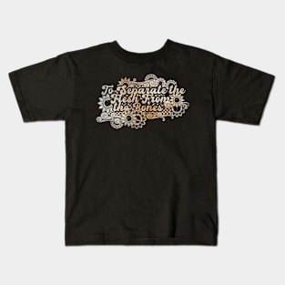 To Separate the Flesh From the Bones Kids T-Shirt